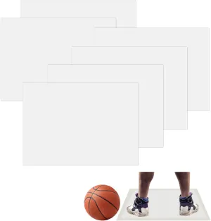 180 Pcs Clear Basketball Sticky Adhesive Mat,Volleyball Sticky Pad Replacement Sheets Courtside Basketball Sticky Mat for Remove Dust Dirt from Shoe and Enhance Shoe Grip