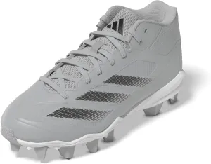 adidas Boys' Adizero Impact Silver Speed Molded Baseball Cleat
