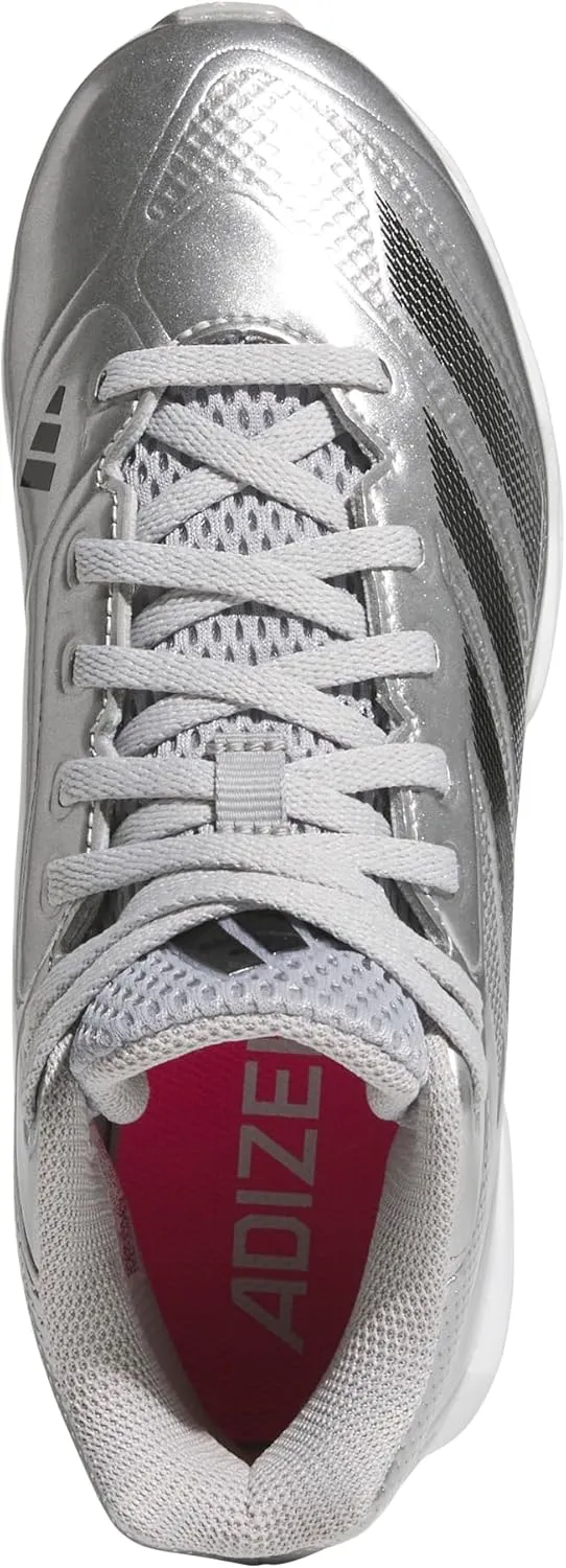 adidas Boys' Adizero Impact Silver Speed Molded Baseball Cleat