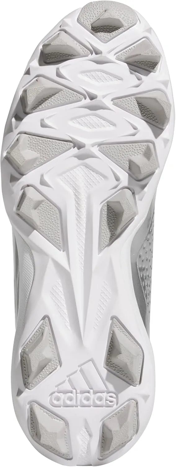 adidas Boys' Adizero Impact Silver Speed Molded Baseball Cleat