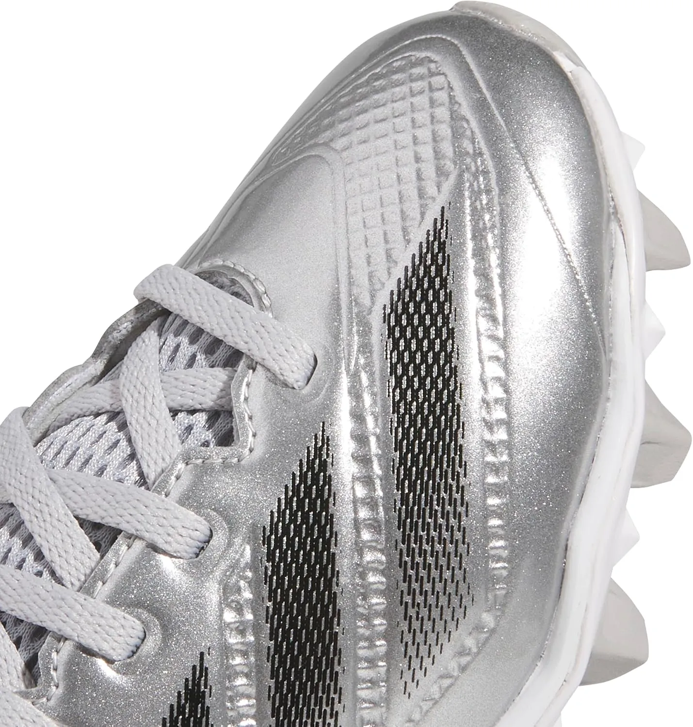 adidas Boys' Adizero Impact Silver Speed Molded Baseball Cleat
