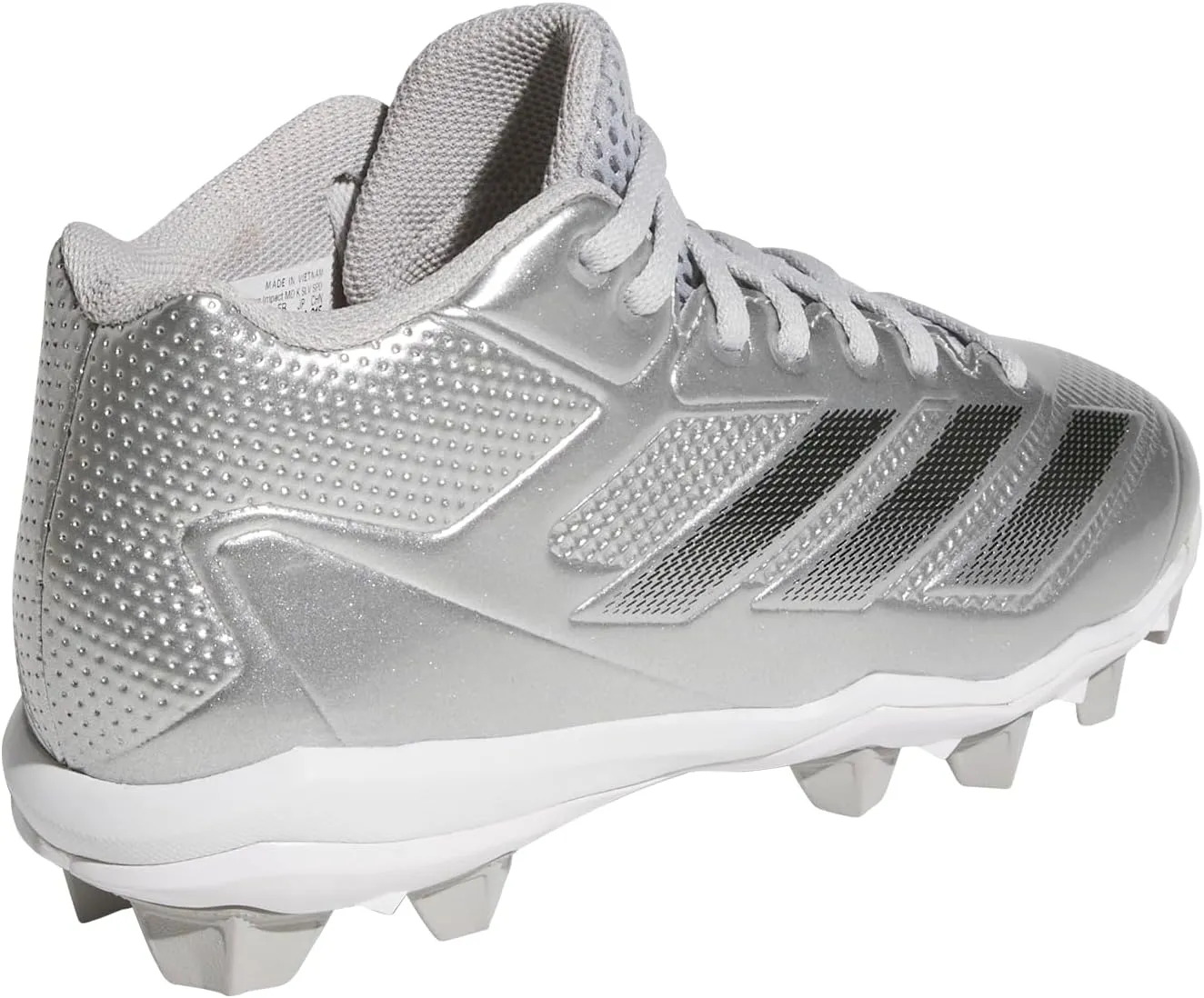 adidas Boys' Adizero Impact Silver Speed Molded Baseball Cleat