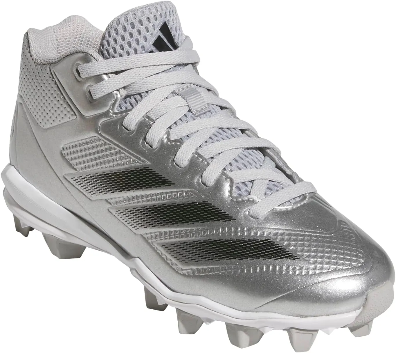 adidas Boys' Adizero Impact Silver Speed Molded Baseball Cleat