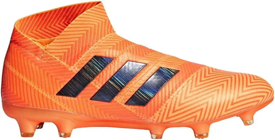 adidas Nemeziz 18  FG Cleat - Men's Soccer 10 Zest/Core Black/Solar Red