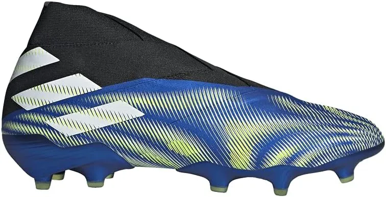 adidas Nemeziz   FG Cleat - Men's Soccer Team Royal Blue/White/Solar Yellow