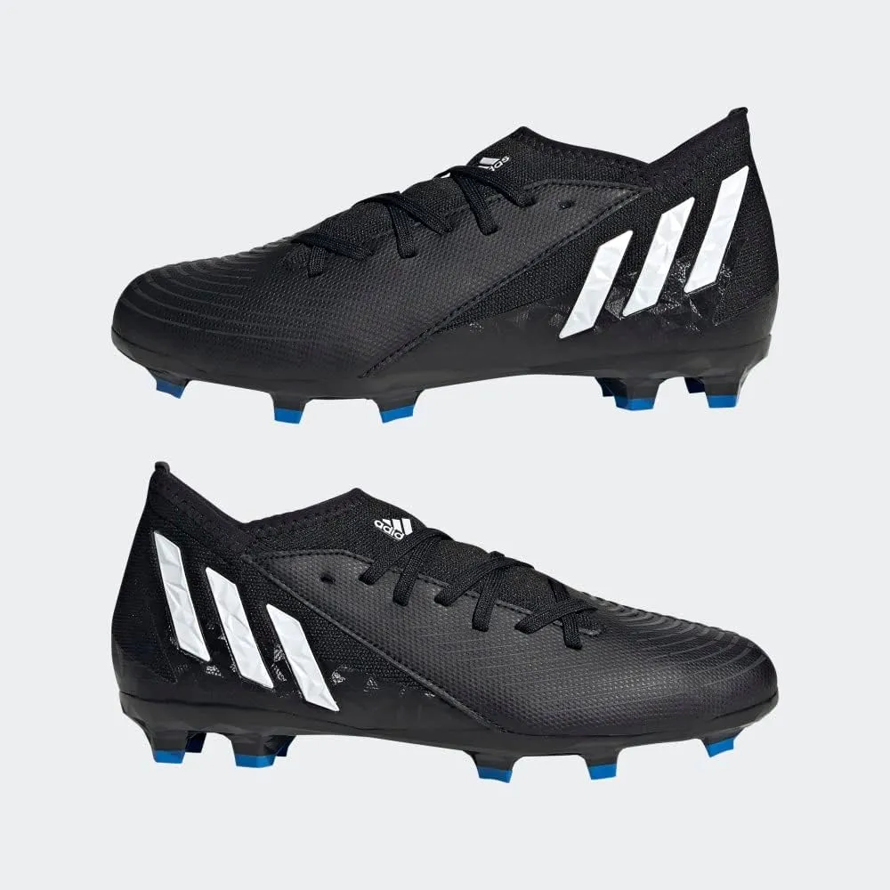 adidas Unisex Predator Edge.3 Firm Ground Soccer Shoe - Kids Soccer Cleat