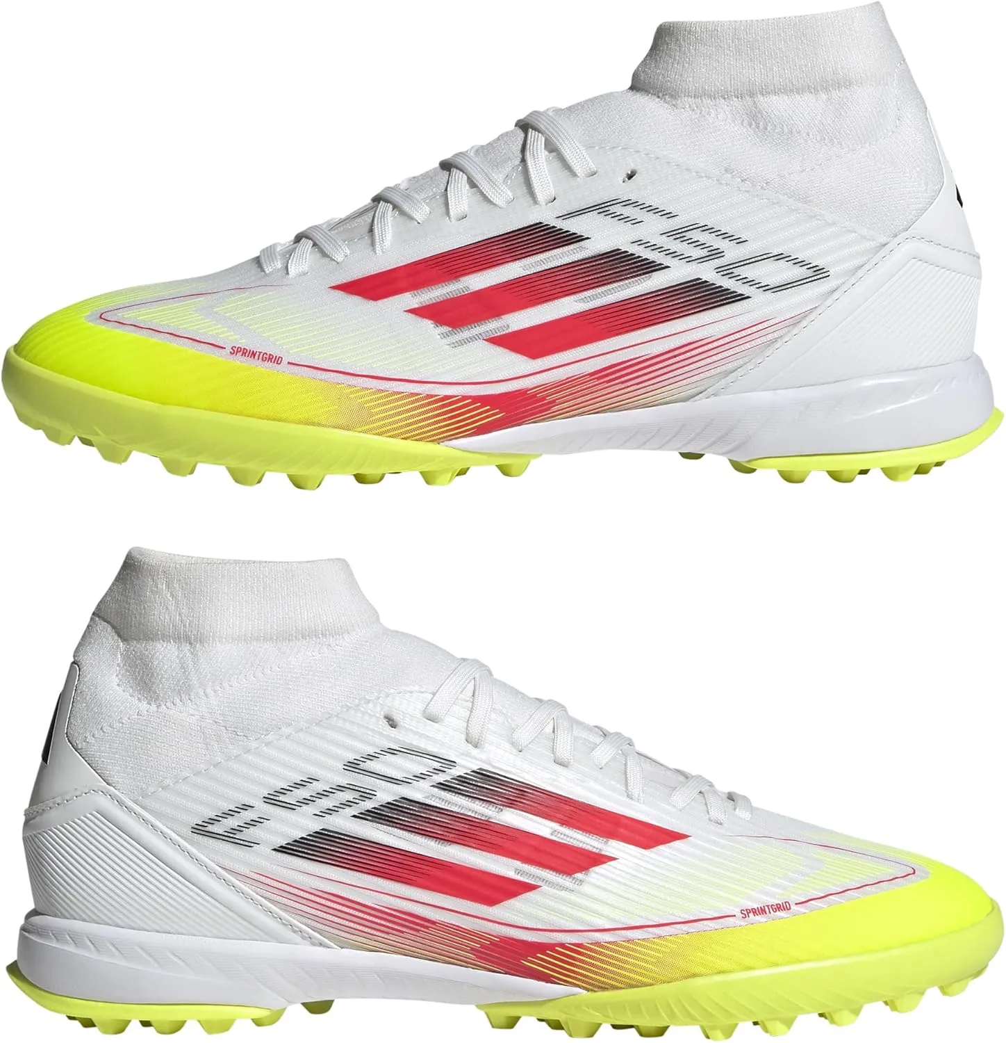 adidas Women's F50 League Mid Top Firm/Multi Ground Sneaker