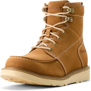 ARIAT Men`s Recon Lace Natural Suede Casual Shoe
