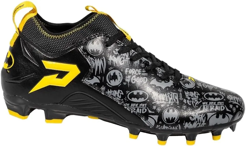 Batman Football Cleats - Quantum Speed by Phenom Elite