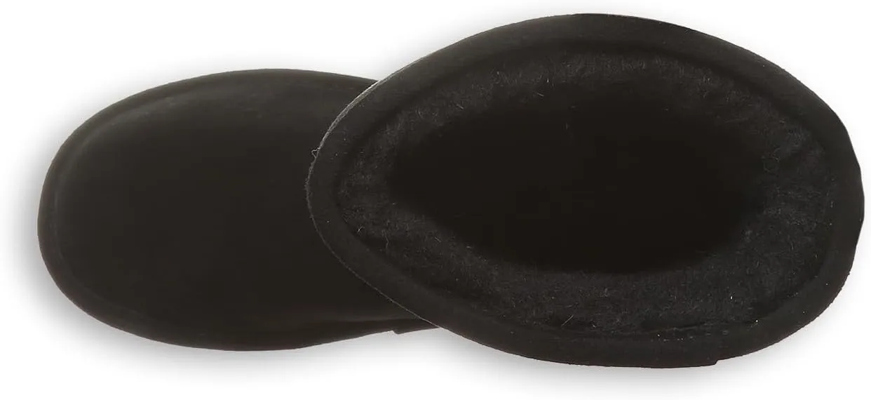 BEARPAW Women's Lydia II Classic Suede Pull On Boot - Comfortable Winter Boot, Multiple Colors & Sizes