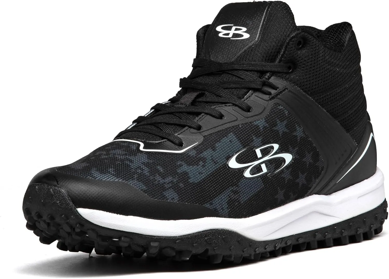 Boombah Viper Men's USA Clandestine Turf Mid Shoes - Multiple Color Options - Multiple Sizes