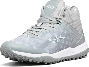 Boombah Viper Men's USA Clandestine Turf Mid Shoes - Multiple Color Options - Multiple Sizes