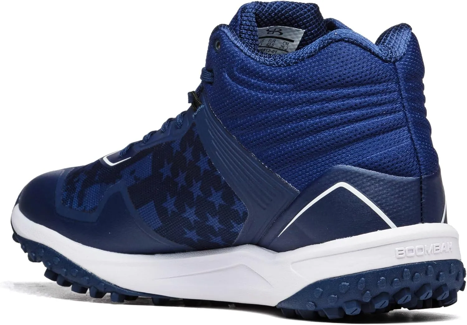 Boombah Viper Men's USA Clandestine Turf Mid Shoes - Multiple Color Options - Multiple Sizes