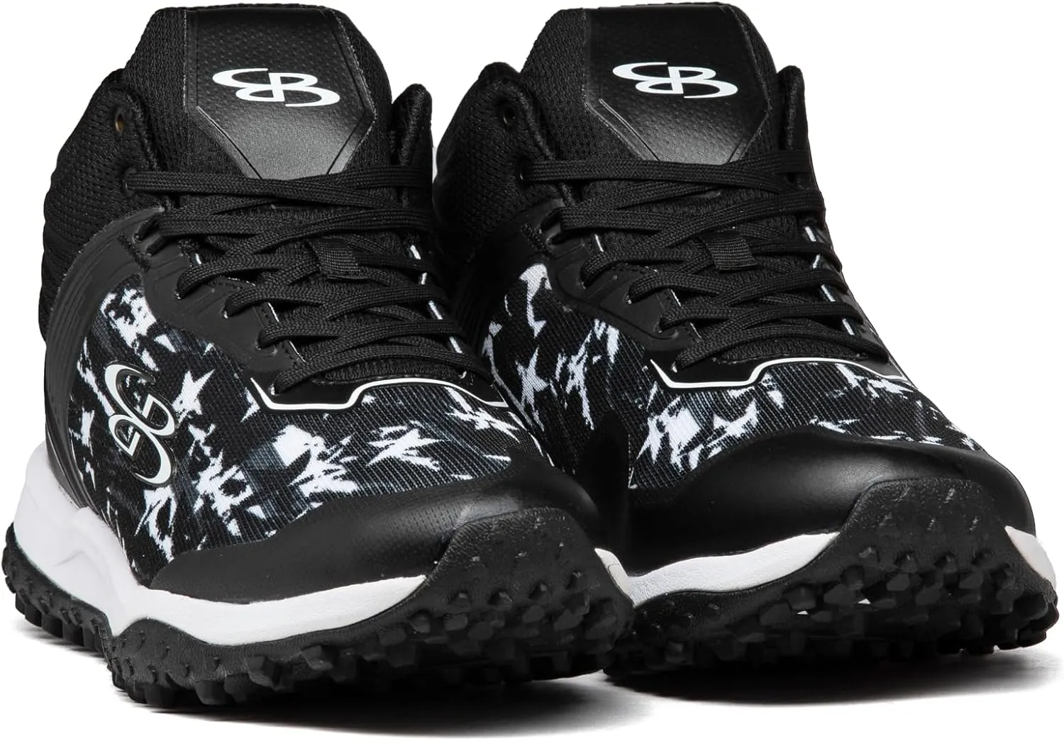 Boombah Viper Men's USA Shooting Stars Turf Mid Shoes - Multiple Color Options - Multiple Sizes
