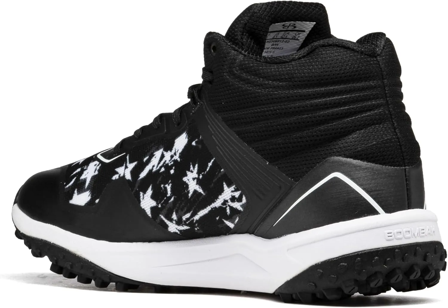 Boombah Viper Men's USA Shooting Stars Turf Mid Shoes - Multiple Color Options - Multiple Sizes