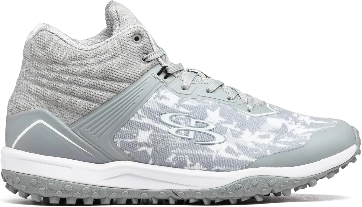 Boombah Viper Men's USA Shooting Stars Turf Mid Shoes - Multiple Color Options - Multiple Sizes