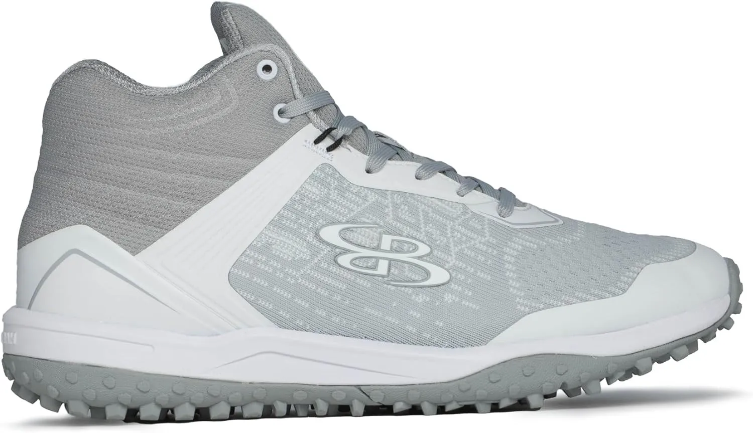 Boombah Viper Pureknit Men's Turf Mid Shoes - Smoke - Multiple Color Options - Multiple Sizes