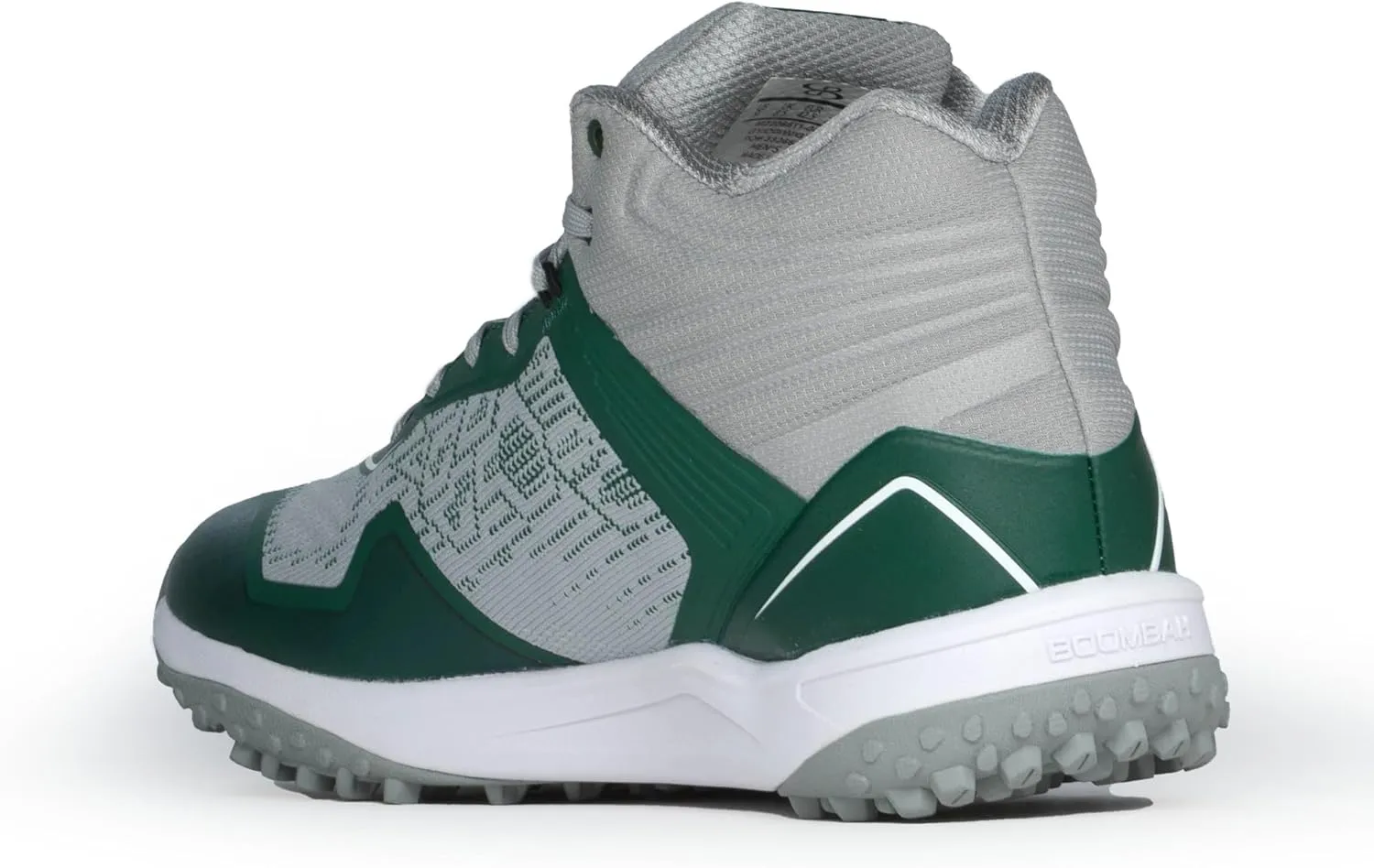 Boombah Viper Pureknit Men's Turf Mid Shoes - Smoke - Multiple Color Options - Multiple Sizes