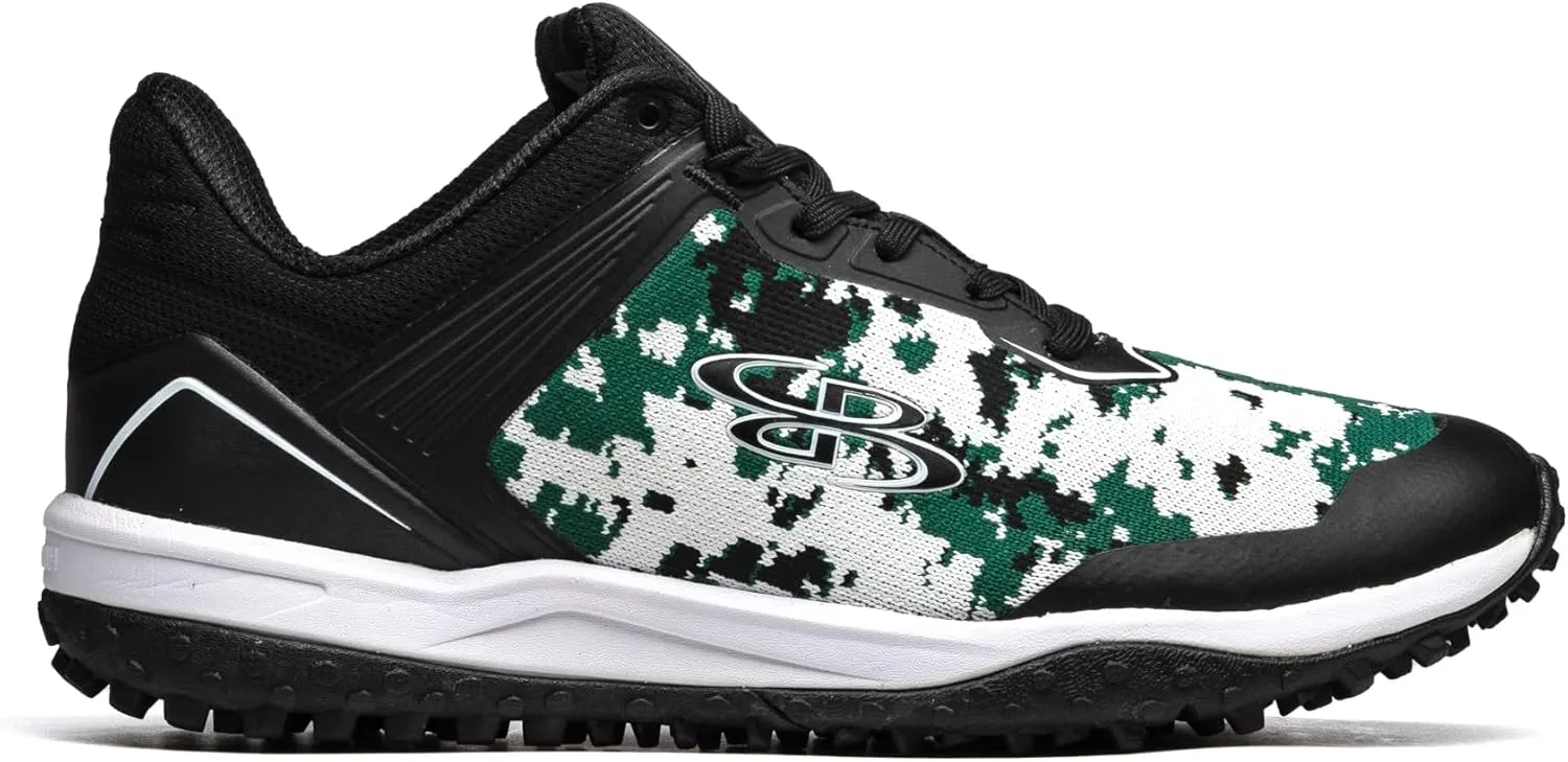 Boombah Viper Pureknit Men's Turf Shoes - Digital Camo - Multiple Color Options - Multiple Sizes