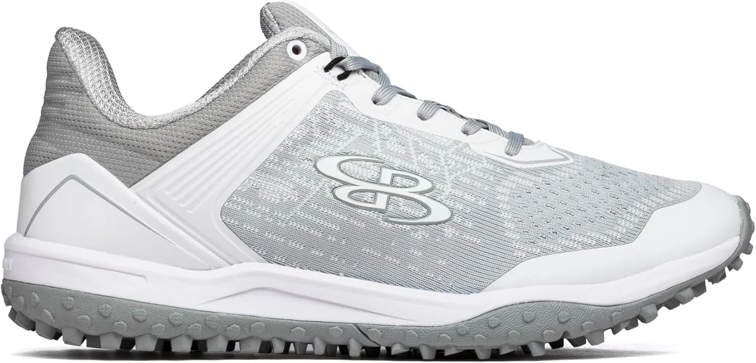 Boombah Viper Pureknit Men's Turf Shoes - Smoke - Multiple Color Options - Multiple Sizes