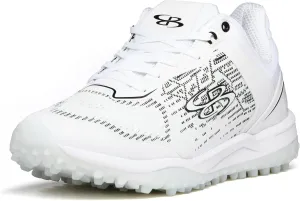 Boombah Viper Pureknit Men's Turf Shoes - White Out - Multiple Color Options - Multiple Sizes