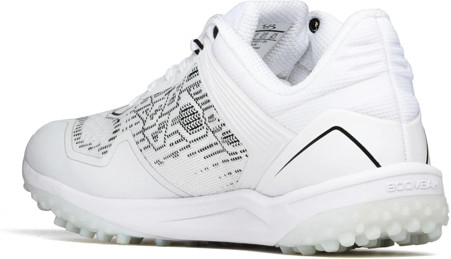 Boombah Viper Pureknit Men's Turf Shoes - White Out - Multiple Color Options - Multiple Sizes