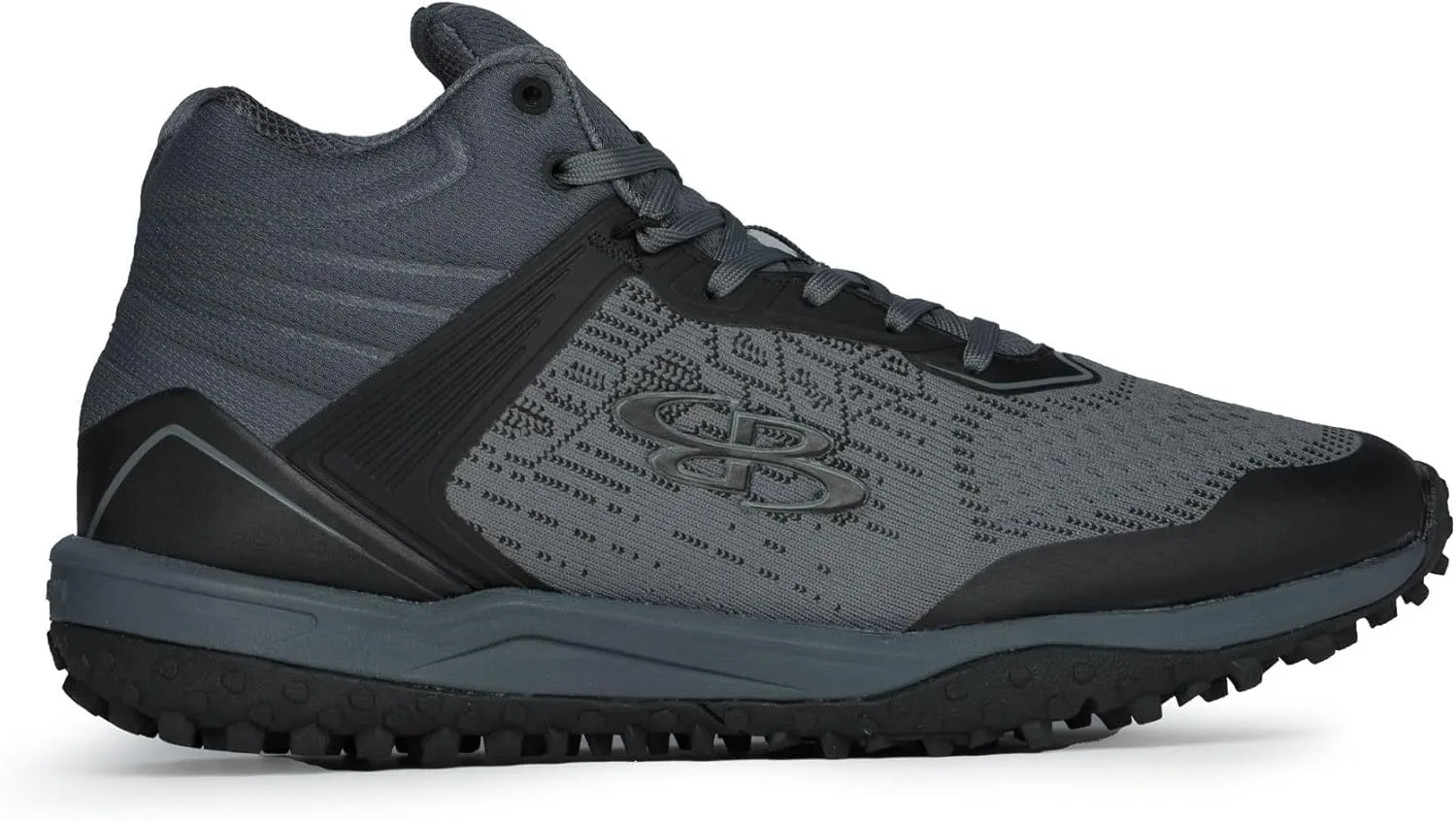 Boombah Viper Pureknit Women's Turf Mid Shoes - Smoke - Multiple Color Options - Multiple Sizes