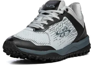 Boombah Viper Pureknit Women's Turf Shoes - Smoke - Multiple Color Options - Multiple Sizes