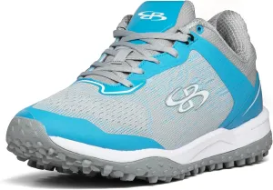 Boombah Viper Pureknit Women's Turf Shoes - Smoke - Multiple Color Options - Multiple Sizes