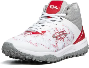 Boombah Viper Women's Show Turf Mid Shoes - Multiple Color Options - Multiple Sizes