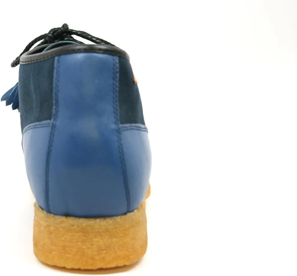 British Collection Men's Knicks Three Quarters Lace-up Leather Shoes