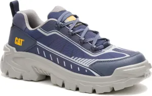 Caterpillar Invader Sport, Women's, Navy/Gray, Comp Toe, EH, Slip Resistant, Low Athletic, Work Shoe