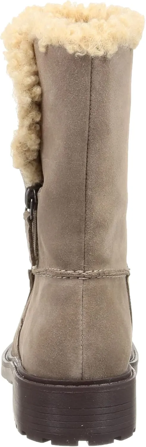 Clarks Women's Opal Zip Mid Calf Boot