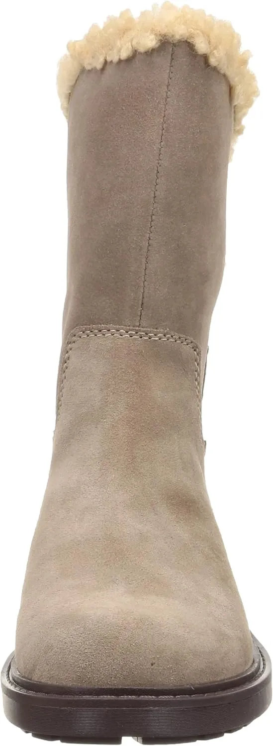 Clarks Women's Opal Zip Mid Calf Boot
