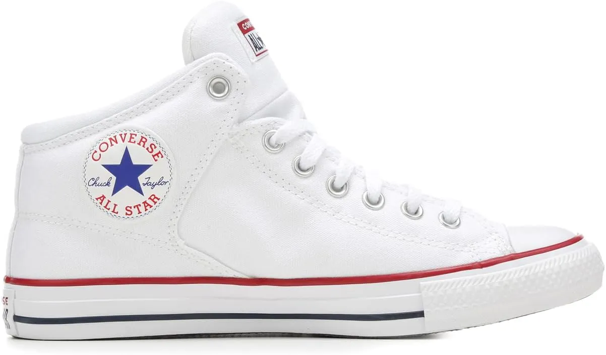 Converse Men's Chuck Taylor All Star High Street Sneaker, White, 13 M US
