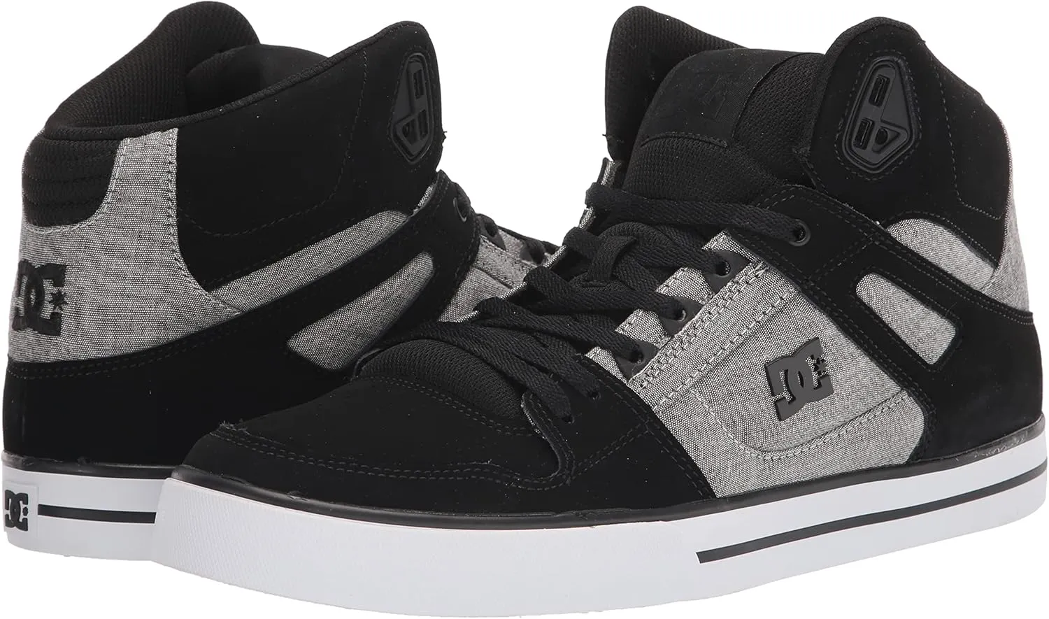 DC Men's Pure High Top Wc Skate Shoes Casual Sneakers