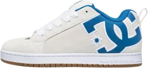 DC Shoes Men's Court Graffik Trainers, Off White Grey, 9.5 Men