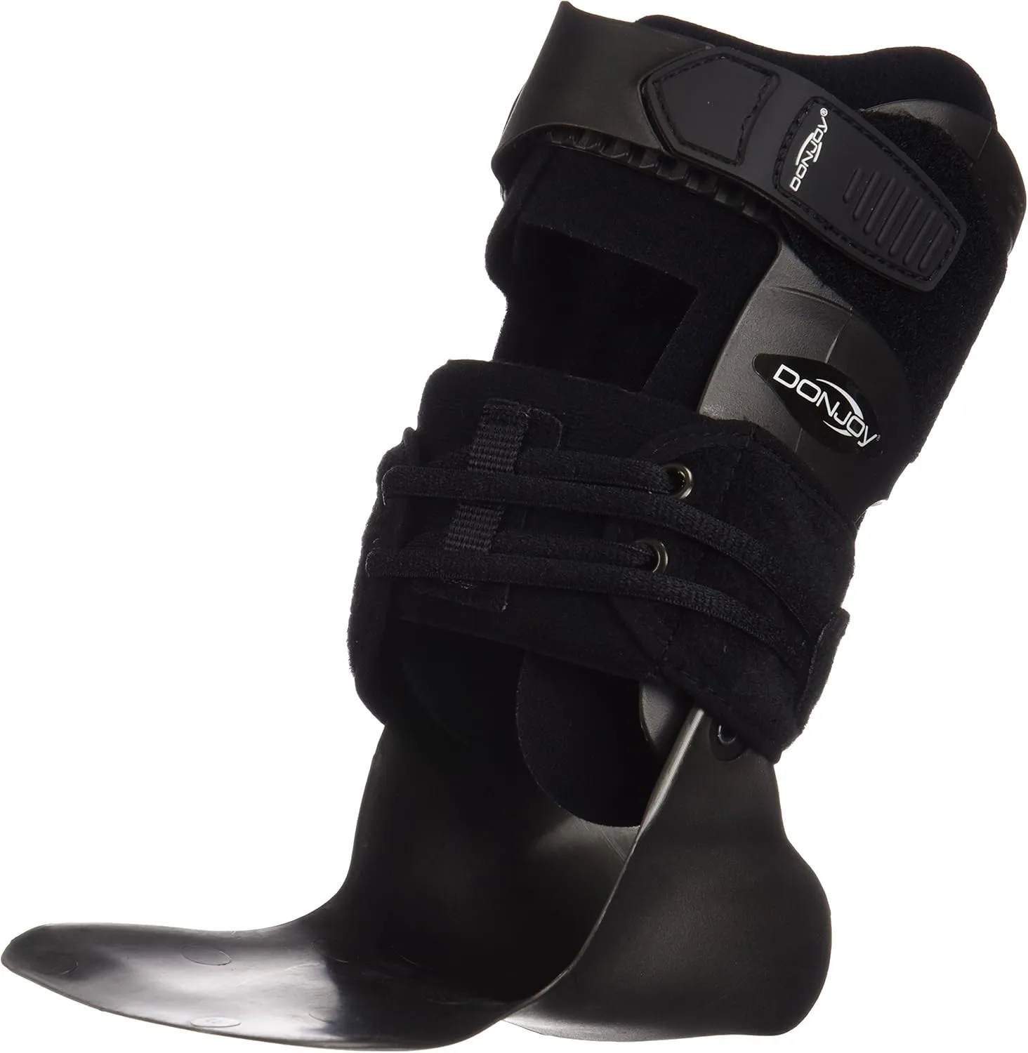 DonJoy Velocity MS (Moderate Support) Ankle Brace: Standard Calf, Left Foot, Large