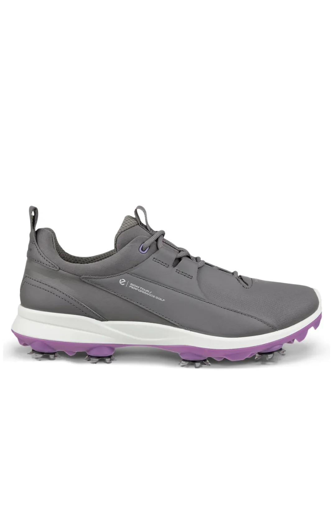 Ecco Golf Biom Tour Lace Waterproof Ladies Golf Shoes - Steel