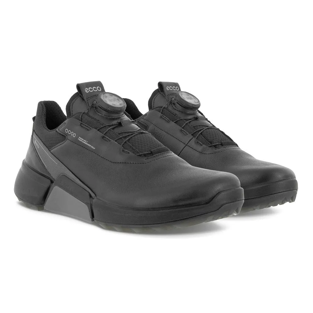 Ecco Golf H4 Boa Waterproof Ladies Golf Shoes - Black/Magnet
