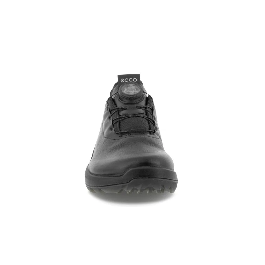 Ecco Golf H4 Boa Waterproof Ladies Golf Shoes - Black/Magnet