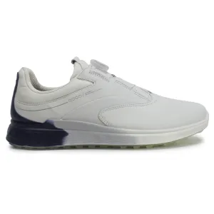 Ecco Golf S Three 102954 Leather Men's Low Top Trainers