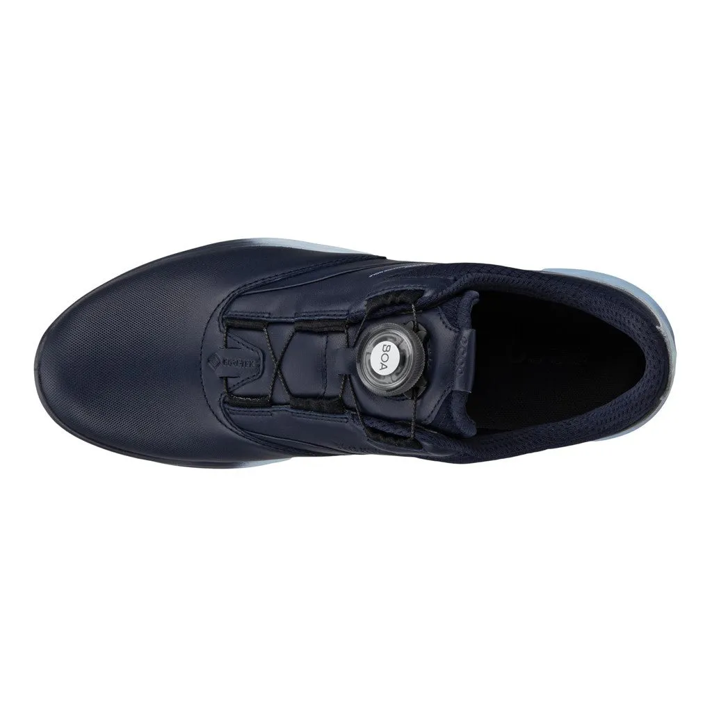 Ecco Golf S-Three BOA Waterproof Ladies Golf Shoes - Night Sky