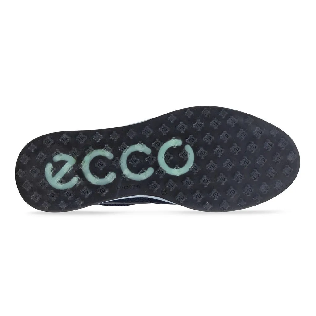 Ecco Golf S-Three BOA Waterproof Ladies Golf Shoes - Night Sky