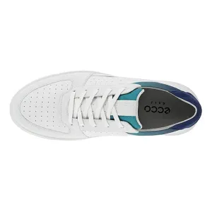 Ecco Golf Tray Golf Shoes (White, Blue Depths & Caribbean)