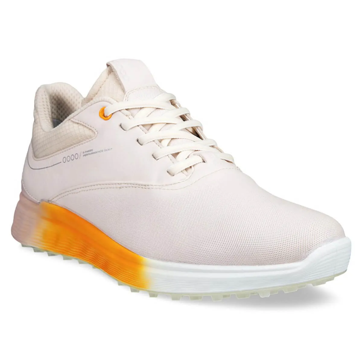 Ecco Ladies Golf S-Three Waterproof Ladies Golf Shoes - Limestone