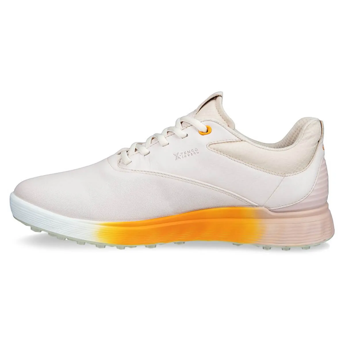 Ecco Ladies Golf S-Three Waterproof Ladies Golf Shoes - Limestone
