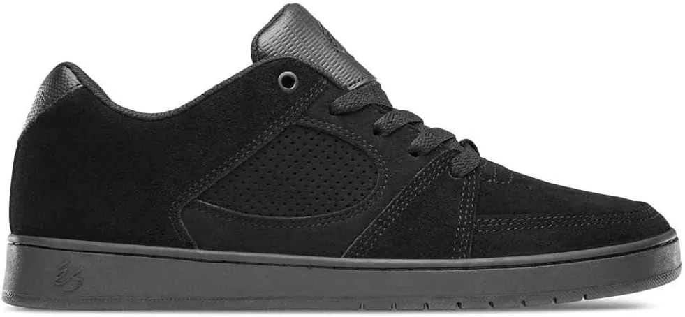 Es Men's Accel Slim Skate Shoe, Black/Black/Black, 11.5