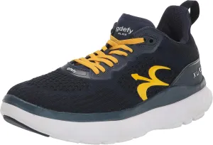 G-DEFY XLR8 Men’s Supportive Running Shoe | VersoShock Technology for Pain Associated with Prolonged Standing or Walking | Arch Support | Diabetic Shoes | Wide Shoes | Free Custom Orthotic