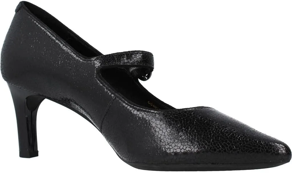 Geox Women's D Bibbiana E Suede Black Pump